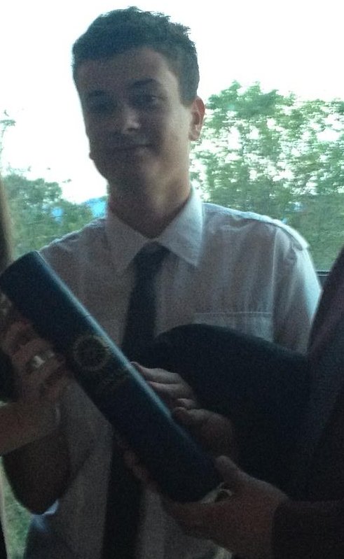 Me with the Rotary Award in 2012